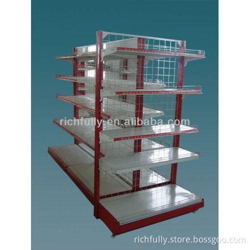Mesh Back Panel Gondola Shelf